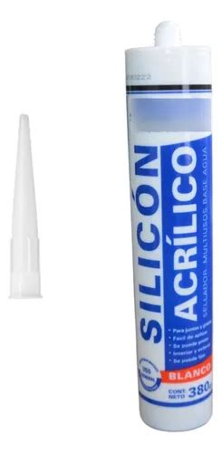 Silicon Acr Lico Blanco Gr