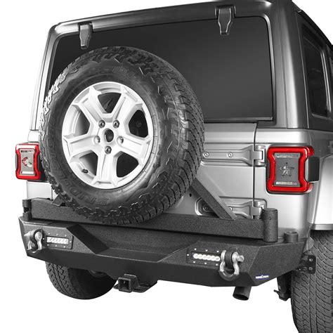 Jeep JL Rear Bumper with Tire Carrier for 2018-2021 Jeep Wrangler JL ...