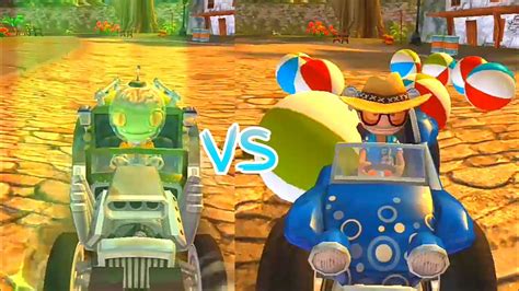 B Zorp Grim Rod VS Beach Bro Beach Buggy Racing Boss Battle