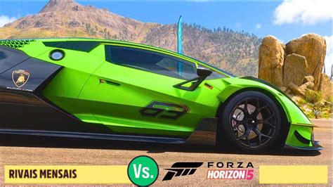 Fh Lamborghini Essenza Scv Rivais Mensais S Rie Forza Horizon