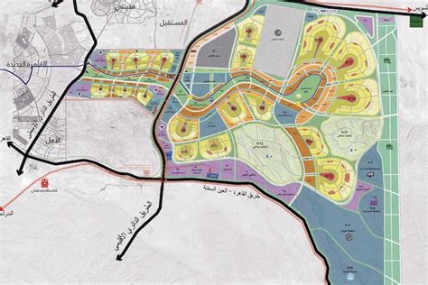 A General Map Of The First Phase Of Of The New Administrative Capital