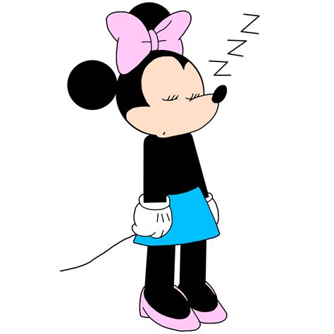 Minnie Sleeping Standing By Marcospower1996 On Deviantart