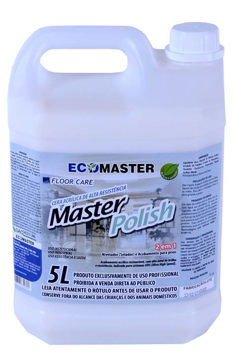 Cera Acrílica Master Polish 5 Litros HD Distribuidora