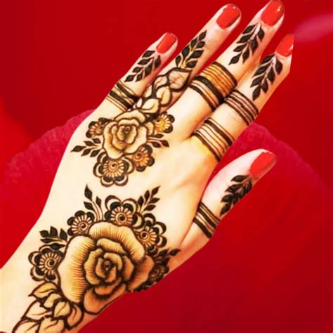 Rose Mehndi Design Unique Arabic Rose Mehndi Design 2024 Mehndi