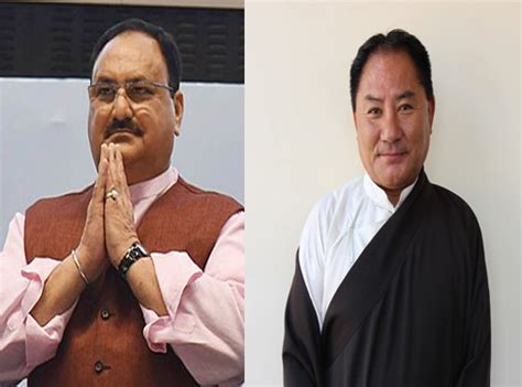 Speaker Pema Jungney Congratulates Bjp President Jagat Prakash Nadda