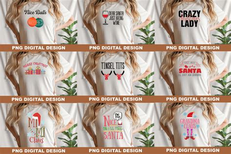 Christmas Balls Tinsel Tits PNG Sublimation Design Buy T Shirt Designs