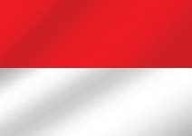 indonesia flag vector illustration  stock photo public domain