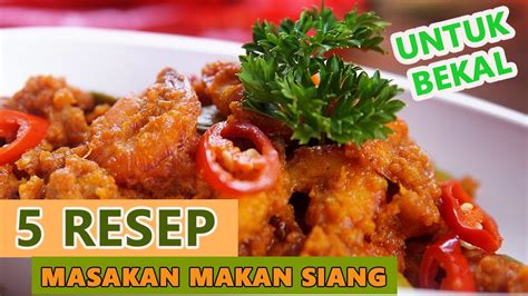 Masakan Untuk Makan Siang