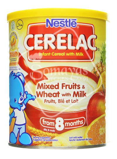 Nestle Cerelac Mixed Fruits Wheat With Milk 400g Hallans