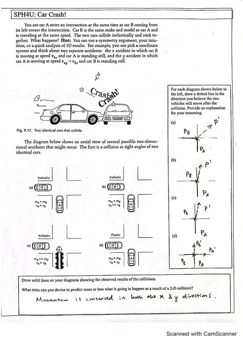 Car Crash Solutions PHYSICS 1A03 Studocu