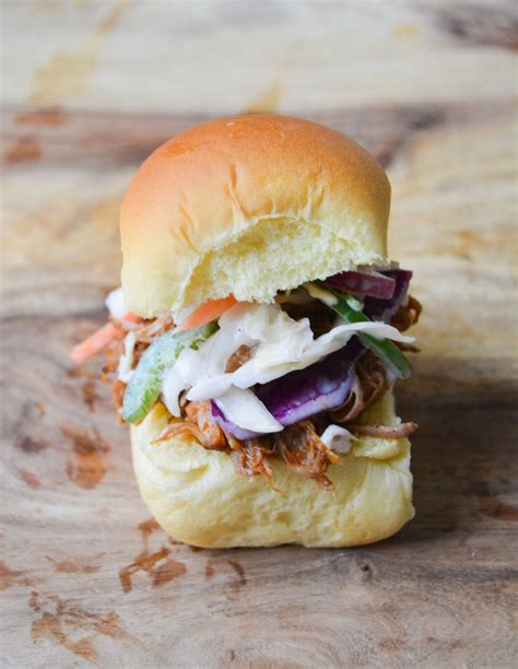 Food And Other Stuff Pulled Pork Sliders With Jalapeno Coleslaw Pulled Pork Sliders Pulled