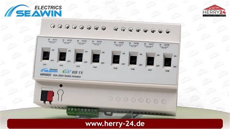 Knx Aktor Schaltaktor Fach Von Seawin Mr Als Reg Ger T