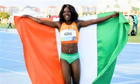 JO 2024 athlétisme Maboundou Koné se qualifie pour les demi finales