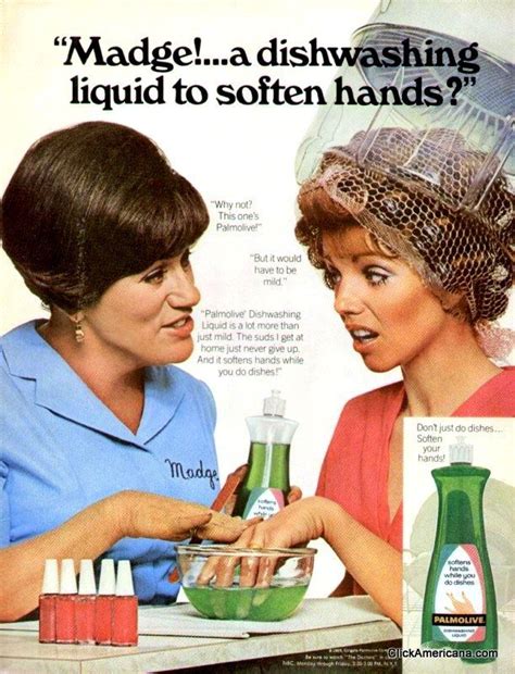 Youre Soaking In It Vintage Palmolive Ads Featuring Madge The