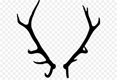 Free Elk Antlers Silhouette, Download Free Elk Antlers Silhouette png ...