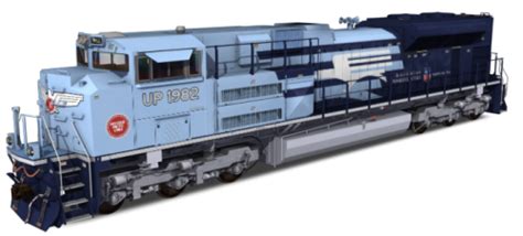 Union Pacific - EMD SD70ACe - Missouri Pacific Lines Heritage | Trainz ...