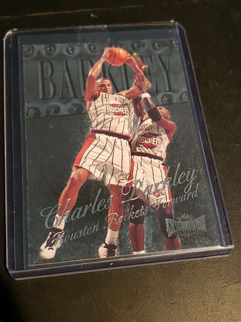 Charles Barkley Metal Universe 1998 Skybox 85 Nrmt Mt EBay