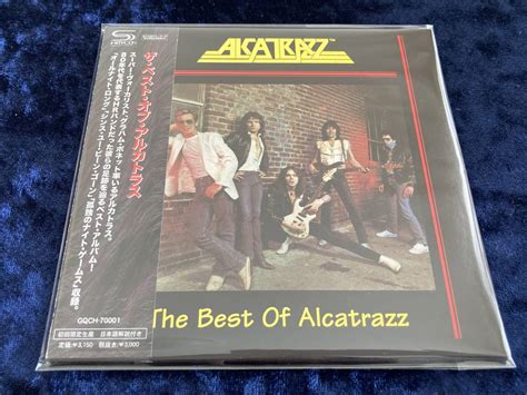 やや傷や汚れありアルカトラス紙ジャケットSHM CD初回限定生産THE BEST OF ALCATRAZZ日本盤 帯付