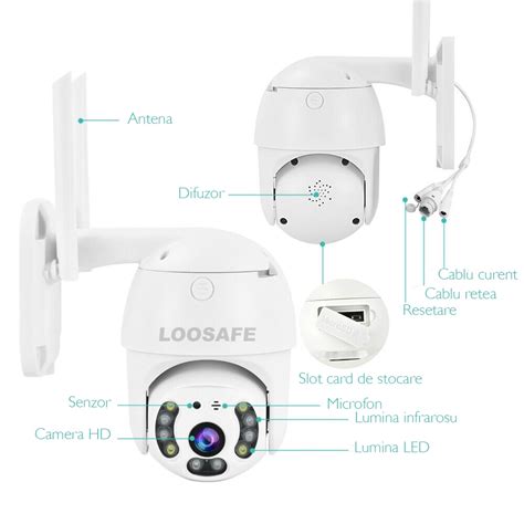 Loosafe 20HS Pro WIFI камера за наблюдение 3MP външна или вътрешна