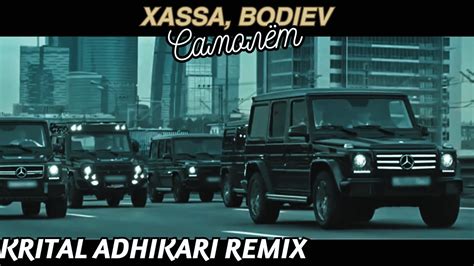 Xassa Bodiev Самолёт 🔥 Krital Adhikari Remix 2023 Krimix Car