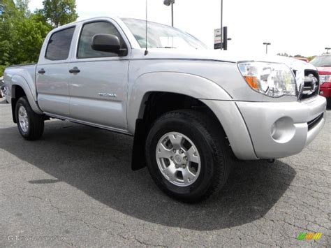 2008 Silver Streak Mica Toyota Tacoma V6 SR5 PreRunner Double Cab