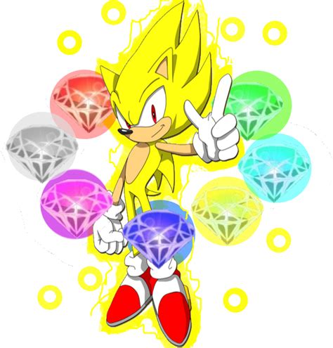 Download Sonic And Chaos Emeralds Hd Png Download Vhv