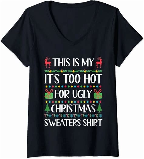 Hot Trending Kiraa Tee With This Is My It S Too Hot For Sweaters Tshirt Walmart
