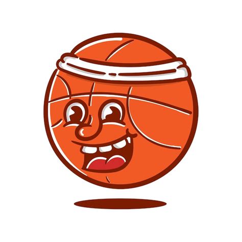 Illustration De Dessin Anim De Basket Ball Mignon Bon Pour La