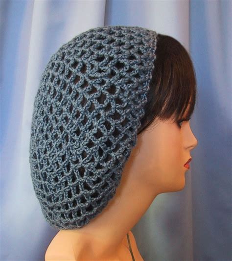 Crocheted Snood Hair Net Retro Renaissance Costume Civil War