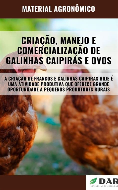 CRIAÇÃO MANEJO E COMERCIALIZAÇÃO DE GALINHAS CAIPIRAS E OVOS eBook