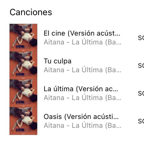 Aitana Global On Twitter Ya Conocemos El T Tulo De Las Canciones De