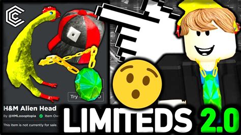 BUY THEM FAST THE NEW LIMITED 2 0 ITEMS ARE NOW ON SALE ROBLOX