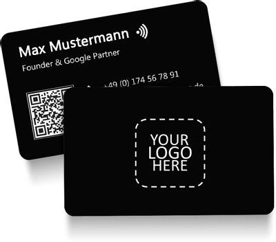 Nfc Visitenkarten F R Unternehmen Inkl Und Qr Code