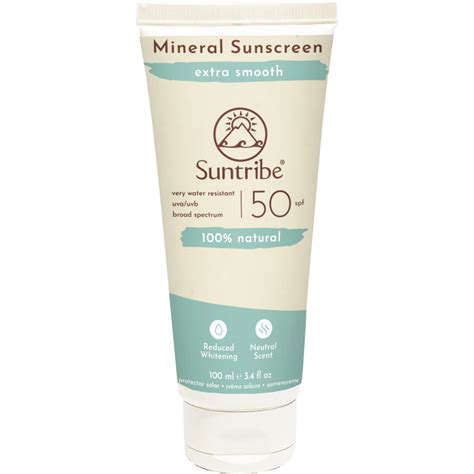 Suntribe Mineral Sunscreen SPF 50, 100 ml - Ecco Verde Online Shop