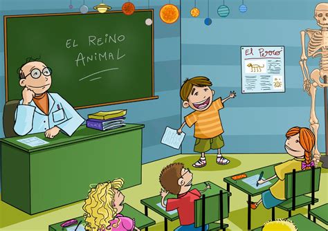 L O En La Clase De Ciencias Cuento Infantil Ilustrado By Free