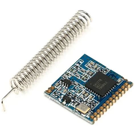 Módulo Transceptor Lora 433mhz Sx1278 C Relação Xl1278 C Antena SZYTF