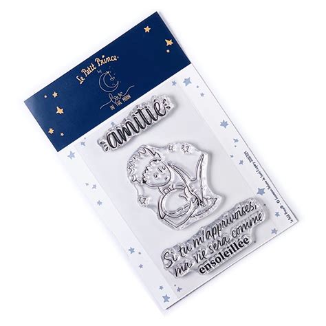 Tampon Transparent Le Petit Prince Amiti Scrapmalin