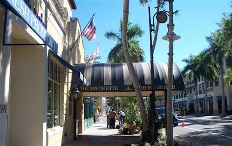 Fifth Avenue South in Naples Florida