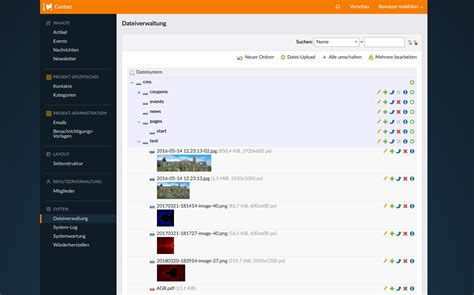 Projekte Mit Dem Cms Contao Website Php Programmierung Berlin