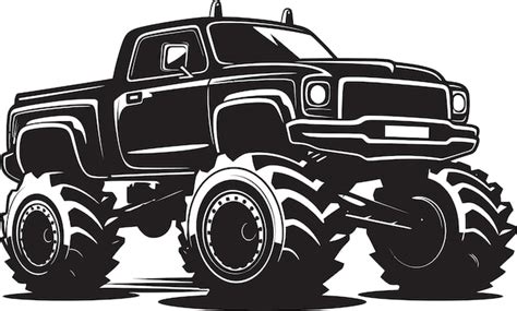 Premium Vector | Big wheels bigger thrills vector art