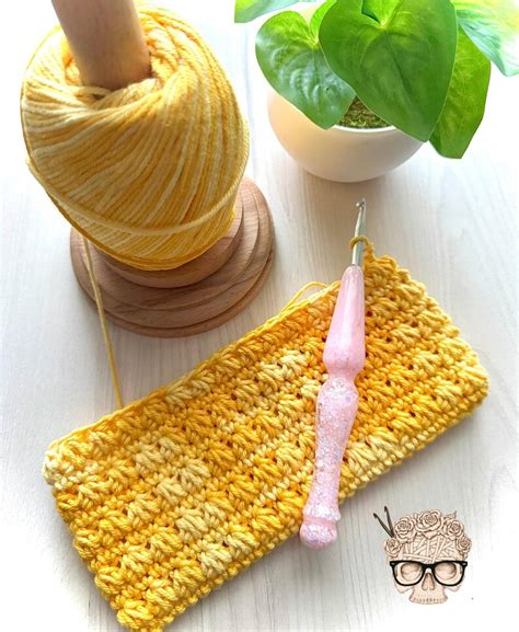 Petoskey Hot Pad Dish Sponge Pattern Etsy