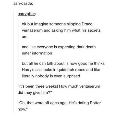 Pin By Honeybee On Wizarding World Harry Potter Headcannons Gay Harry Potter Harry Potter