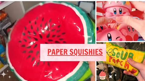 Paper Squishies Tiktok Compilation 🛠🌈 Storytime Tutorial Asrm And More Part 402 Youtube