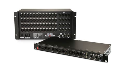 Allen Heath präsentiert Remote Audio Expander GX4816 und DX012