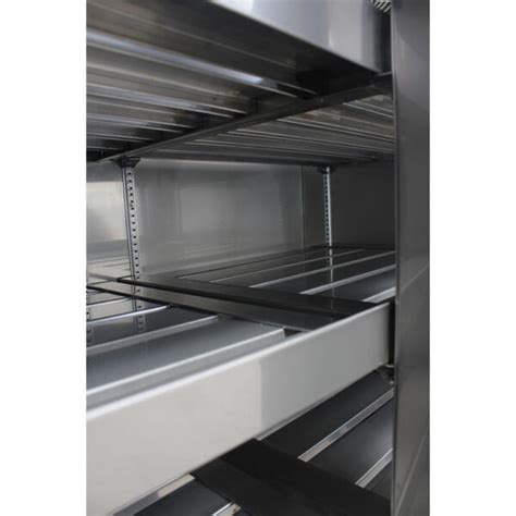 Nevera Refrigerador Vertical Puertas Acero Inox Anti Cido