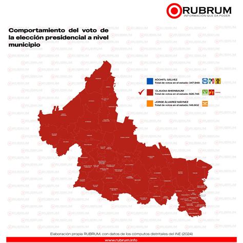 Elecciones 2024 Comportamiento Del Voto En San Luis Potosí Rubrum