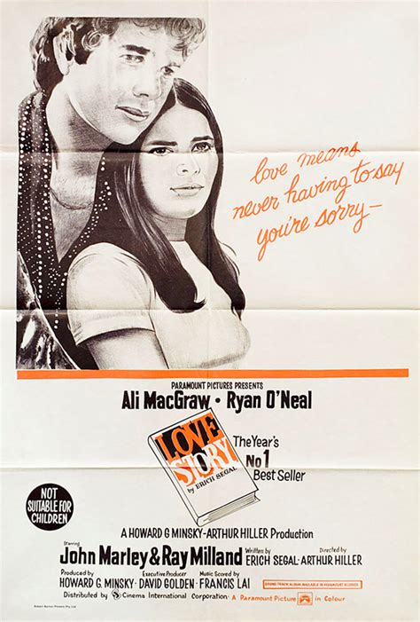 Love Story Original 1970 Australian One Sheet Movie Poster ...