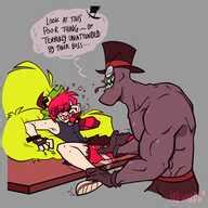Post Black Hat Black Hot Demencia MoonRacoon Villainous