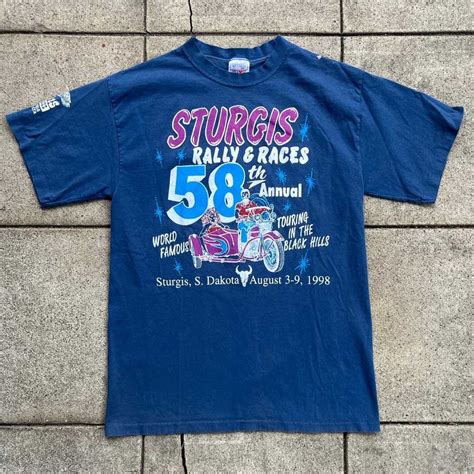 Vintage Sturgis Bike Rally Motorcycle T Shirt Gem