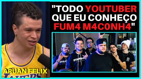 Aruan Felix Explana Youtubers Ao Vivo Flow Podcast Flowpah Cortes